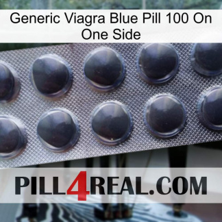 Generic Viagra Blue Pill 100 On One Side 30